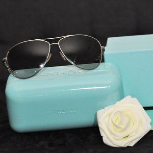 Authentic Tiffany aviator sunglasses